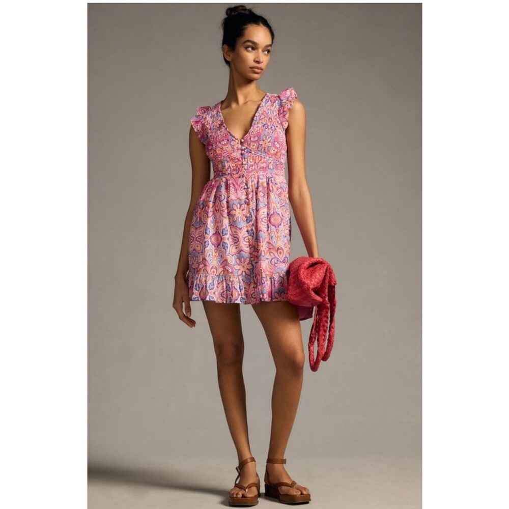 Anthropologie Peregrine Mini Dress